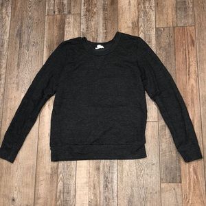 Charcoal Grey Crewneck Sweatshirt